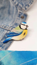 Broche Petite Bleue