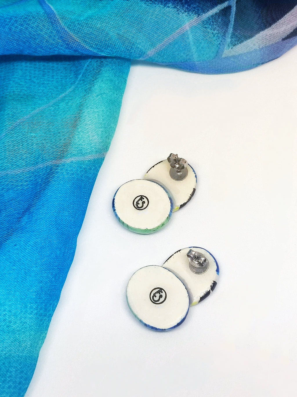 Boucles Cyan (petit format)